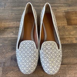 Tory Burch Maura Smoking Slipper Shoe